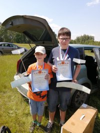 Учащиеся Центра «ВЕГА» победители областных соревнованиях по авиамодельному спорту