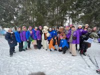 18 февраля, в городе Дятьково прошла массовая лыжная гонка «Лыжня России - 2023».